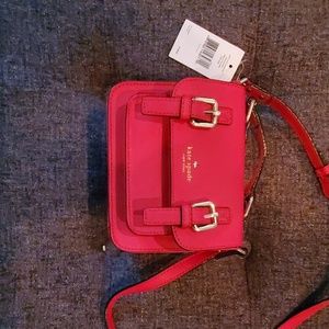Kate Spade girl scout crossbody lollipop red